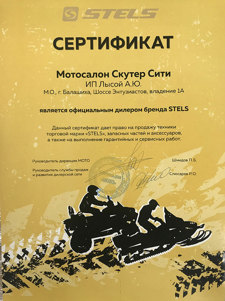 stels-certificate